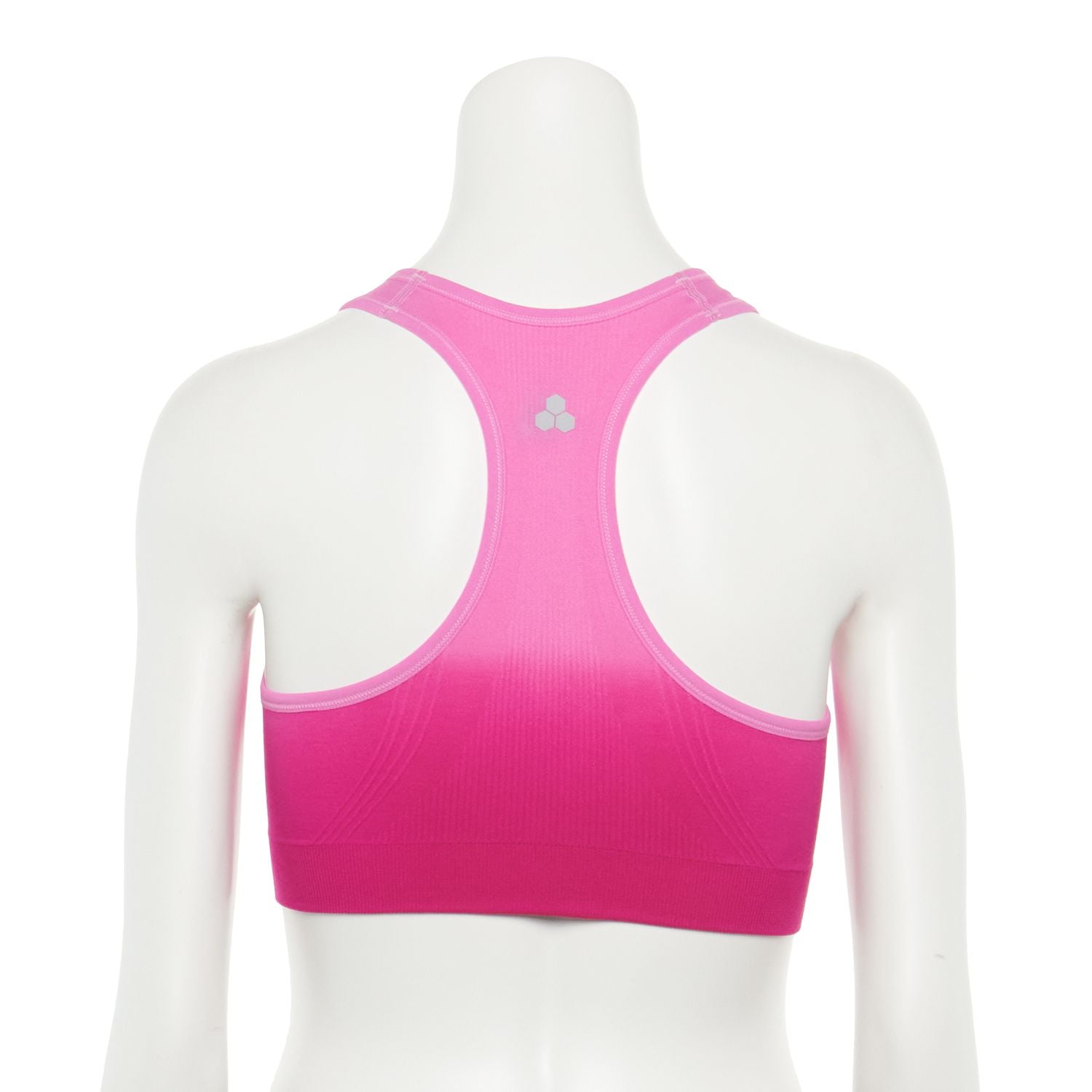 Tek Gear Seamless Low Impact Sports Bra Color New White Size SMALL Walmart
