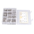 thumbnail image 2 of Tornillos De Cabeza Avellanada Tornillo Autorroscante 304 Acero Inoxidable GB846 510PCS Rosca Profunda Para Reparación Electrónica Para Carpintería ANGGREK Hardware, 2 of 8