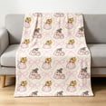 thumbnail image 1 of Manta polar estampada de Halloween – Manta suave de franela para sofá, sillón, dormitorio, oficina, manta decorativa acogedora para la siesta, cálida decoración para el hogar en todas las estaciones, 1 of 7