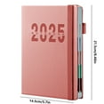 thumbnail image 2 of College Ruled Spiral Notebook, 2025 Weekly Planner Notebook Hardcover 2025 Calendar Planner With Monthly Tab 80gsm Thick Paper Daily Planner 365-day Office Plan, 2 of 6