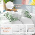 thumbnail image 2 of Cal King 4 Piece Bedding Set Watercolor Gradient Forest Soft Breathable Duvet Cover and Pillowcase,Green Natural Scenery Duvet Cover Set Washable Bed Sheets for Bedroom Dormitory Guest Room, 2 of 9