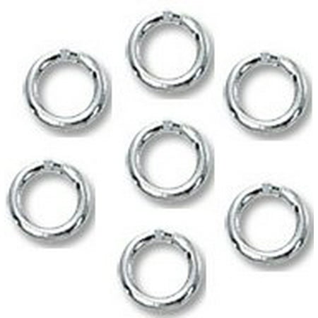 UnCommon Artistry, 6mm Open Jump Rings Sterling Silver 18g.