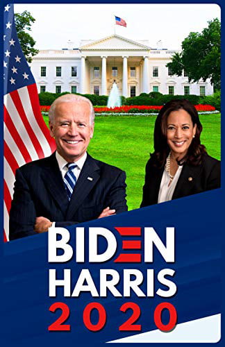 ALL DOUBLE SIDED! 4 POSTERS BIDEN HARRIS 2020 DEMOCRATIC Campaign Posters 
