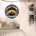 thumbnail image 6 of Metal Hanging Wind Spinners & Chimes - Dynamic Concentric Wave Design for Yard & Garden Festive Firework-Inspired Decor, 6 of 6