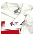 thumbnail image 2 of Honda Racing Men's T-Shirt Track Time Short Sleeve Crewneck Tee (Small, White), 2 of 3