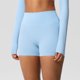 thumbnail image 5 of Karight Women's High Waist No Front Seam Scrunch Butt Biker Shorts Booty Lifting Biker Comfy Scrunch Yoga Shorts, 5 of 7
