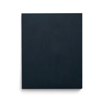 Staples Smooth 2-Pocket Paper Folder with Fasteners Navy 25/Box (50780/27547-CC) ST27547