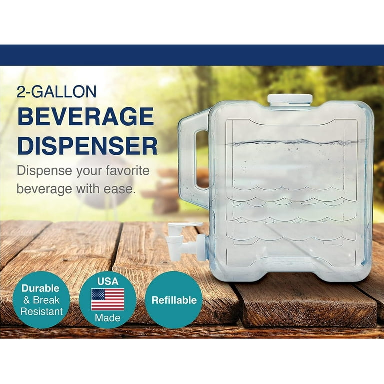 2 Gallon Refillable Beverage Container - Arrow Home Products