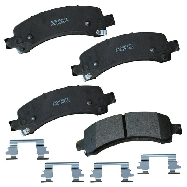 Bendix Premium Sbc974A Pastillas De Freno Traseras De Cerámica Para Modelos Seleccionados Cadillac Escalade Chevrolet Avalanche 1500 Express Silverado Sonora Suburban Tahoe Gmc Savana Sierra Yukon Yuk