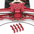 thumbnail image 4 of 4 Piezas CUTICAT Placa de brazo inferior de aleación de aluminio para JLB Largefoot Crawler Car modelo de repuesto, 4 of 7