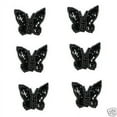 thumbnail image 3 of Lily 1.75"x1.25" Black Navy White Sequins Butterfly Sew On Applique Patch DIY, 3 of 6
