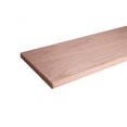 thumbnail image 1 of 1.06 x 11.5 x 42 in. Solid Wood Bullnose Stair Tread, Red Oak, 1 of 1