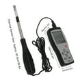 thumbnail image 2 of Wind Speed Temperature Gauge,Hot Wire Anemometer Handheld Thermal Anemometer Wind Speed Measuring Tool Cutting-Edge Features, 2 of 8