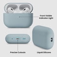 thumbnail image 4 of Compatible with AirPods Pro 2 Case 2022, Full Protective Hybrid Silicone for AirPods Pro 2nd Generation Case, Front LED Visible Skin Cover, 4 of 8