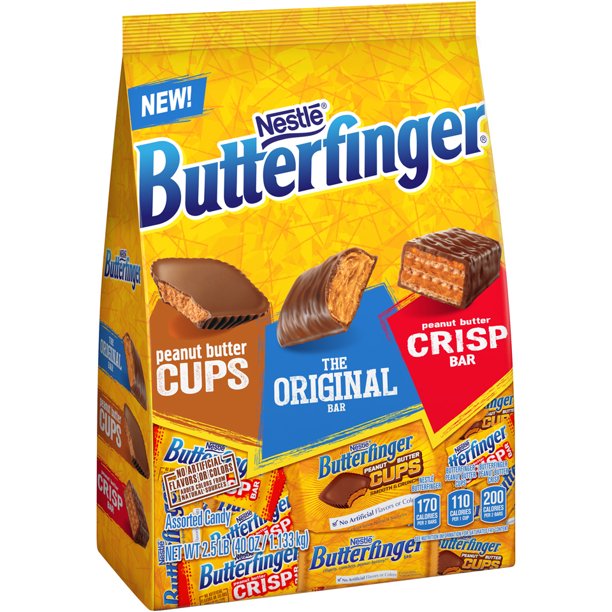 Best of Butterfinger, Peanut Butter Cups, Original & Crisp, Candy, 35