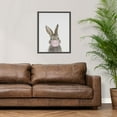 thumbnail image 5 of WFSposter Bubblegum Bunny Framed Canvas Wall Art by Outstanding Painter, Whimsical Baby Animal Art for Home Decoration, 5 of 7