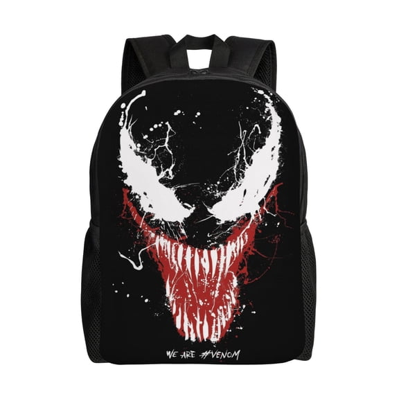 Venom Backpack Casual Daypack Backpacks For Women Men Lightweight Casual Laptop Backpack Adjustable Shoulder Strap Large Capacitytravel Hiking Backpack