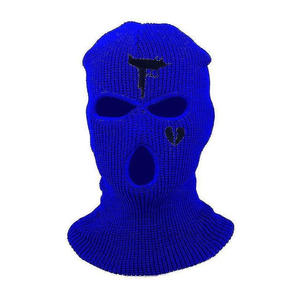 Máscara de pasamontañas unisex cálida de invierno con 3 agujeros