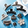 thumbnail image 4 of Claw Clips for Thick Thin Curly Hair, 10 Pack Big Hair Claw Large Hair Clips Non-Slip Accessories for Women Girls (Large Size) - 10 Color Options, 4 of 11