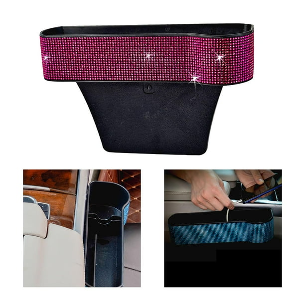Organizador de relleno para huecos de asiento de coche shamjiam accesorio Interior con portavasos