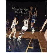 Elgin Baylor Los Angeles Lakers Autographed 8" x 10" Shooting Photograph with "HOF 77 - Fanatics Authentic Certified