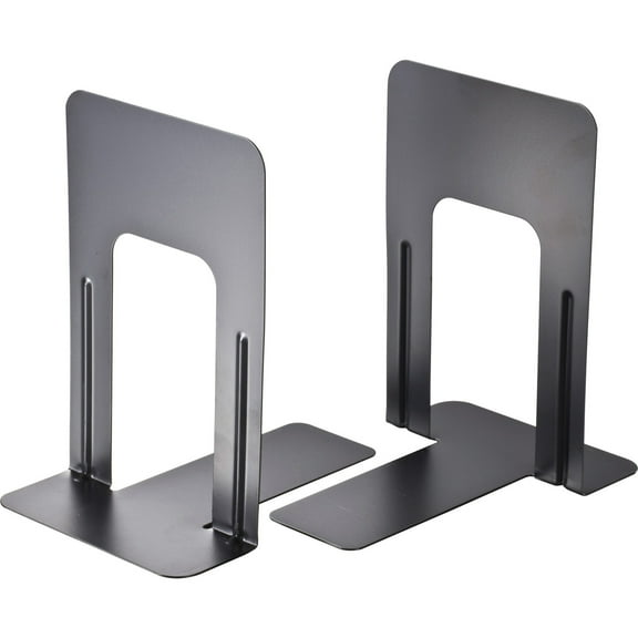 Officemate Steel Book Ends 9"H Black (OIC93051)