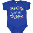 thumbnail image 3 of Inktastic Nanas Girl Bright Flowers Girls Baby Bodysuit, 3 of 5