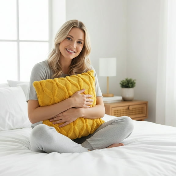 [IN2X125-1 pinkD] Throw Pillow Covers Wide Variety of Colors(With/Without Insert) (double Sides)