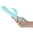 thumbnail image 4 of Pillow Talk Lively Rabbit Vibrator, Teal, 4 of 7