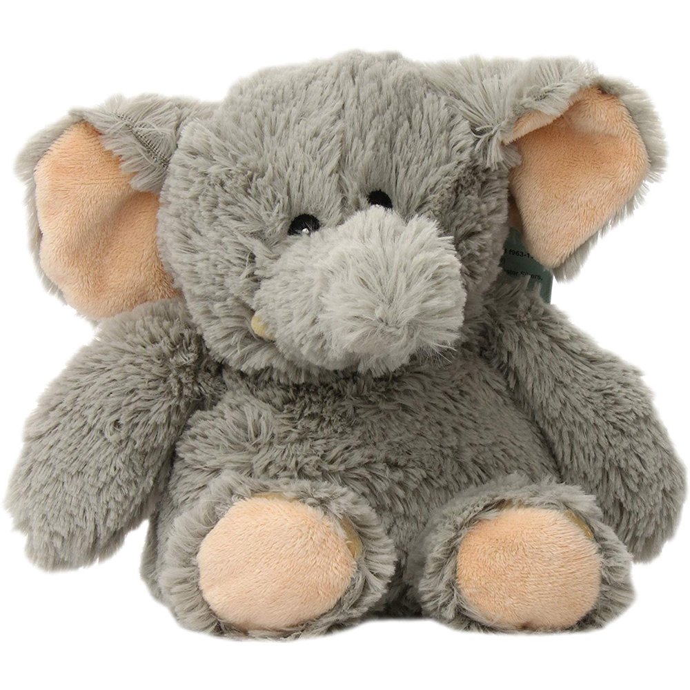 ELEPHANT WARMIES Cozy Plush Heatable Lavender Scented Stuffed Animal