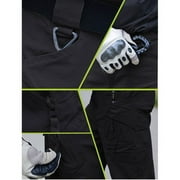 FEDTOSING Relaxed Work Cargo Pants Outdoor Mens Pant Black,Size 32×30