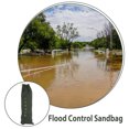 thumbnail image 3 of FENGGUIQU 2Pcs Reusable Flood Barrier Olive Green Drawstring for Effective Water Blockage At Home, 3 of 6