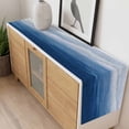 thumbnail image 3 of Blue Beach Coastal Cotton Linen Rectangle Table Runners 13"x60", Summer Ocean Nautical Seaside Coffee Table Runner Dresser Scarves Luxury Table Runners for Wedding Party Banquet Dinner Decor, 3 of 8