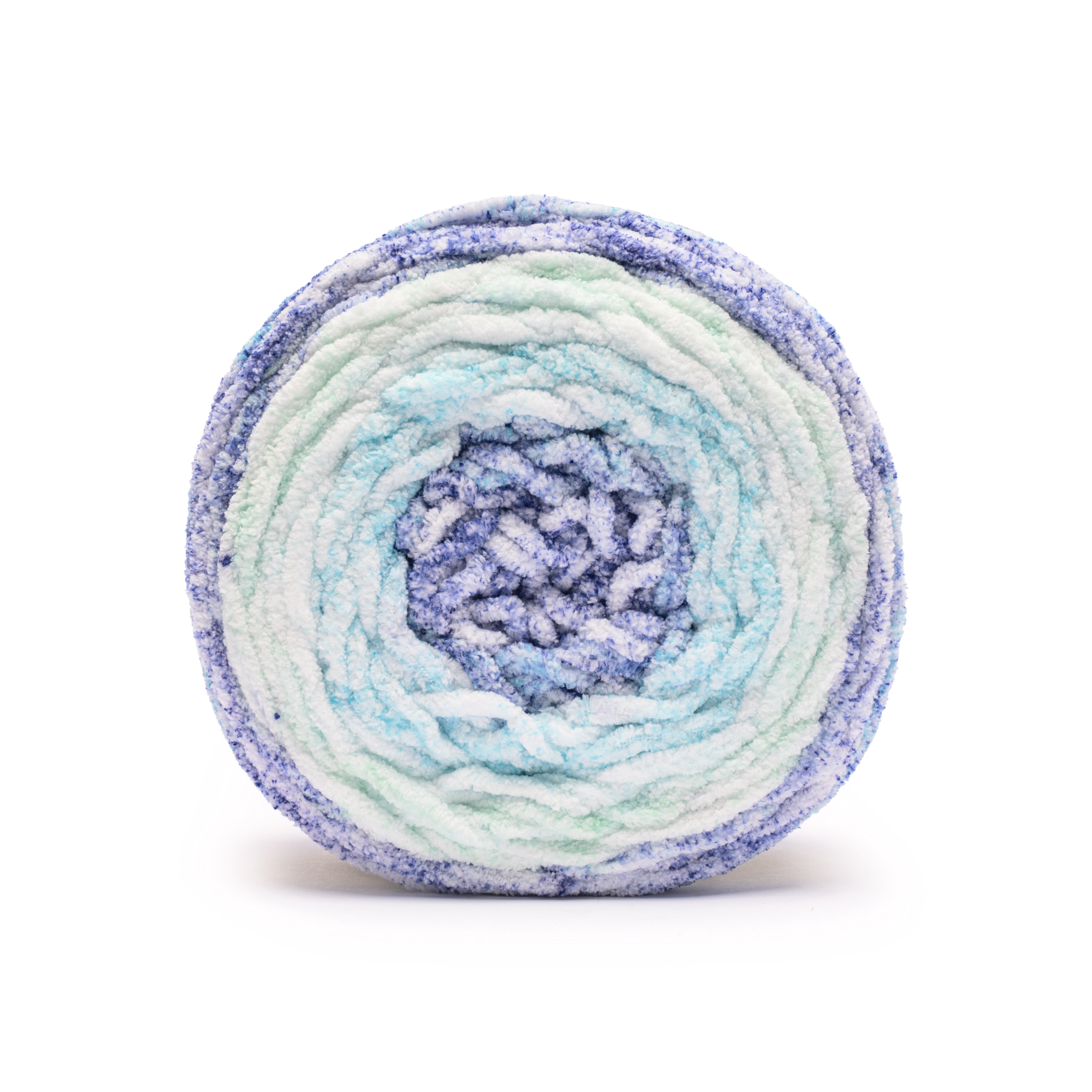 Bernat Blanket Ethereal Stripes, Lagoon, 10.5oz(300g), Super Bulky , Polyester