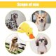 thumbnail image 4 of Juguete para perros Yilia 2025, bonito pato calmante amarillo con suave chirrido, 4 of 9