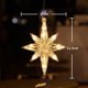 thumbnail image 1 of Luz LED de Navidad para decoración del hogar, lámpara colgante con ventosa de Papá Noel, copos de nieve, adornos para ventana, Año Nuevo, 2023, 1 of 4