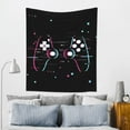 thumbnail image 4 of ZNDUO Electronic Handle Game Art Pattern Wall Tapestry, Tapestries for Living Room Bedroom Dorm Classroom Office Decor 60x51 Inch, 4 of 8