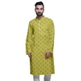 thumbnail image 1 of Atasi Kurta Imprimé pour Hommes Col Mandarin Popeline de Coton Kurta Chemise Décontractée, 1 of 7