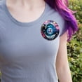 thumbnail image 2 of Dolphin Earth World Solar System Yin Yang Pinback Button Pin, 2 of 5