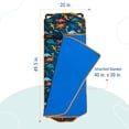 thumbnail image 5 of Wildkin Quilted Nap Mat with Elastic Corner Straps for Boys and Girls (Jurassic Dinosaurs), 5 of 8
