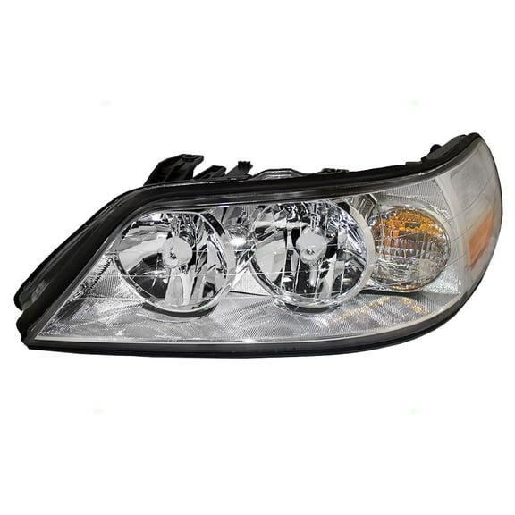 Brock Headlight for 2005-2011 Town Car Left 6W1Z13008AB