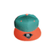 thumbnail image 1 of Gorra Snapback Sport Caps Vicera Plana Verde Naranja Hombre, 1 of 3