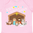 thumbnail image 4 of Inktastic Jesus is the Reason for the Season Christmas Nativity Boys or Girls Baby Bodysuit, 4 of 5