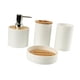 thumbnail image 2 of Juego de 4 accesorios de baño Macarena, 2 of 8