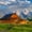Grand Teton National Park Wyoming, variant on Elephant Stock Grand Teton National Park Wyoming Wall Art - Horizontal Multi Panel Canvas - Living Room Wall Decor - Architecture Multi Panel - Blue And Brown Decor By Susanne Kremer - 29" x 12"