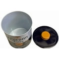 thumbnail image 2 of Corona Metal Large Round Cylinder Canister 6.5" 67.63oz/2000ml Tin with Lid Food Jar Container Cookie Jar, 2 of 2
