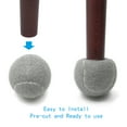thumbnail image 4 of Precut Tennis Balls for Walkers 4 PCS Walker Tennis Ball for Furniture Legs and Floor Protection Heavy Duty Long Lasting Felt Pad Glide,Fit Most Walkers, 4 of 6