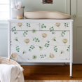 thumbnail image 5 of Cagnkofi Self Adhesive Vintage Blue Floral Shelf Liner Contact Paper Peel and Stick Vintage Floral Wallpaper for Walls Cabinets Dresser Drawer Furniture Decal Removable 15.7X11.8 Inches, 5 of 9