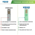 thumbnail image 6 of VEVA 30Pack Premium SuperVac Vacuum Bags Style CC Work with Oreck Type CC Hypo-Allergenic, 6 of 6