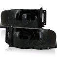 thumbnail image 2 of SPEC-D TUNING Smoke Headlights Compatible with 2002-2005 Dodge Ram 1500, 2003-2005 Ram 2500 3500 L+R Pair Head Light Lamp Assembly, 2 of 4